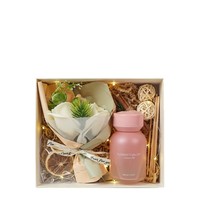 Coffret Cadeau d'Aromathérapie - Cadeau de Fête des Mères et des Enseignants, Parfum Longue Durée (90-120 Jours), Ornement Désodorisant Artistique pour Voiture