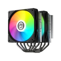 Refroidisseur d'air pour CPU Y620A avec ventilateur ARGB, refroidisseur d'air pour processeur, ventilateurs de refroidissement pour CPU, radiateur d'air pour CPU, refroidissement d'air pour processeur pour AMD et Intel