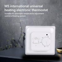 Oshland thermostat de chaleur par le sol M5 rtc70.26 16a système de chauffage manuel régulateur de température mécanique traditionnel