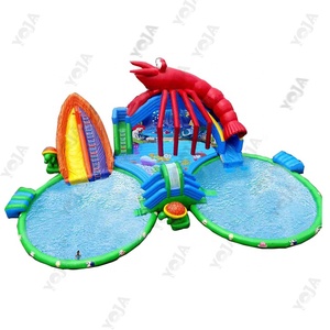 <span class=keywords><strong>Parco</strong></span> acquatico gonfiabile all'aperto commerciale <span class=keywords><strong>con</strong></span> dinosauro e Tree House scivolo in PVC materiale per sport acquatici - Product Image 5