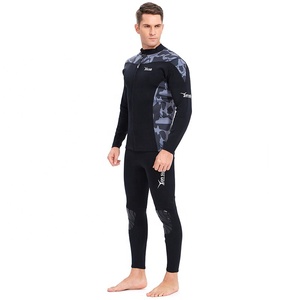 <span class=keywords><strong>Neopreno</strong></span> con cremallera frontal para hombre, traje de buceo de <span class=keywords><strong>2MM</strong></span>, dos piezas - Product Image 3