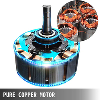 Frein électromagnétique 4 pôles 4kw Petit moteur électrique monophasé 5.5hp pour machines d'atelier