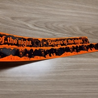 Ruban PET personnalisé pour Halloween, qui brille dans le noir, photoluminescent, ruban décoratif lumineux pour fête, escape room, décoration de bar