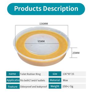 แหวนปิดผนึกระงับกลิ่นกายในห้องน้ำขนาดเดียว - Product Image 3