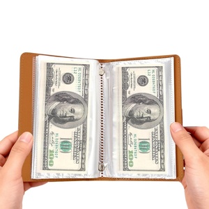Carpeta de Diario de Finanzas Personales con Grabado Floral, Libro de Reto de Ahorro de <span class=keywords><strong>Dinero</strong></span>, Sobres A6, Planificador de Presupuesto en Efectivo con Cerradura de Contraseña - Product Image 3