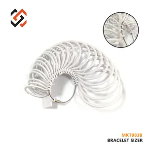 PopTings Plastic Bracelet Sizer Measuring Gauging Tools Tools To Make Jewelry Sizing 1-23 MKT083B Bracelets Gauge
