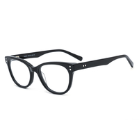 Nueva llegada listo para enviar alta calidad logotipo personalizado moda diseño clásico gafas marco acetato gafas