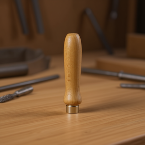 Take มือจับไม้สำหรับการบำรุงรักษาไฟล์ความยาว120มม. งานฝีมือที่ทนทาน - Product Image 3
