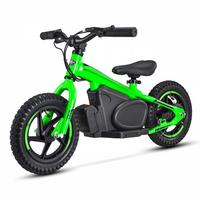 Sepeda Listrik Anak Rangka Baja Anti Guncangan Penuh 12/16 Inci Rem Cakram Aluminium Sadel Dapat Disesuaikan 170W Untuk Anak Laki-Laki Usia 3-8 Tahun