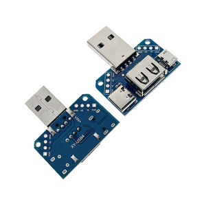 Adaptador OKY3447-9 Mini USB Macho Hembra Tipo-C de 4 Pines y 2.54mm, Conector Recto para PCB, para Reparación de Cables de Datos y Prototipos - Product Image 3