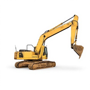 Komatsu PC220-7 22 tonnes d'origine japonaise avec EPACE, excavatrice agricole d'occasion à prix abordable pour le creusement, composant essentiel : moteur - Product Image 1