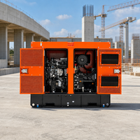 Groupe électrogène diesel industriel insonorisé à faible bruit Venezuela 30KW 30KVA 220V 230V 380V 400V triphasé pour usage hôtelier