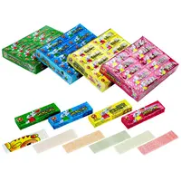 Tutti Fruit Double Mint Stick Bubble Chewing gum with Tattoo Maker