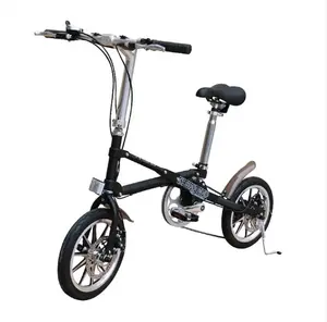 미니 접이식 자전거/단일 속도 시마노 7 속도 14 인치 성인용 접이식 자전거/저렴한 접이식 자전거