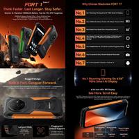 Nouveau Blackview FORT 1 Smartphone Robuste 6 Go+256 Go Écran 6,56 Pouces Android 15 Batterie 1000 mAh Téléphone Portable Octa Core 4G OTG NFC