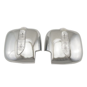 Coque de rétroviseur chromée en plastique ABS Marcan pour Hiace 2008-2016, modèle 8511, design épuré, accessoire de voiture - Product Image 1