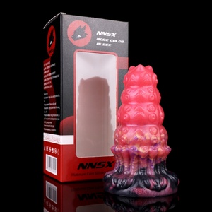 NNSX Cute Anal Plug with Suction Cup Silicone Soft Dragon <b>Dildo</b> Butt Plug Prostate Massage Anal <b>Dildo</b> for Men Women - Product Image 6