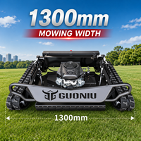 Tondeuse à gazon robotisée à chenilles en caoutchouc, moteur Briggs & Stratton 27HP, directement de l'usine, pour ferme solaire
