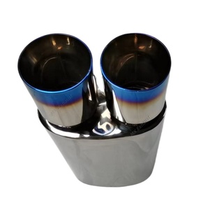 3 "in Dual 4" Out Universal Y Pipe <span class=keywords><strong>Silencieux</strong></span> d'échappement avec embout d'échappement - Product Image 1