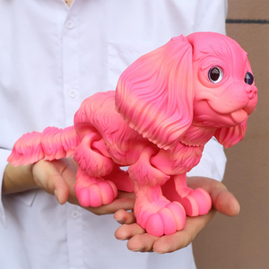 Perro <span class=keywords><strong>Charlie</strong></span> Impreso en 3D, Articulado y Posable, Compañero Flexible para Escritorio, Regalo para Amantes de los Perros, Decoración de Escritorio - Product Image 6