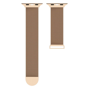 Bracelet de montre Upro Milanese pour iWatch Series 10 9 46mm 41mm, bracelet en acier inoxydable doré de luxe pour iWatch femme S10 - Product Image 1