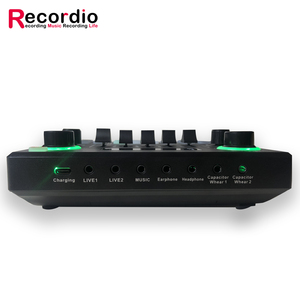 Tarjeta de Sonido Profesional GAX-V9 de Calidad para Voz y Música, Ideal para Transmisiones en Vivo - Product Image 3