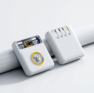 10000mah ชาร์จด่วนโปร่งใส Powerbank มินิแบบพกพาน่า<span class=keywords><strong>รัก</strong></span>สัต<span class=keywords><strong>ว</strong></span>์เลี้ยงรูปแบบ Power Bank สําหรับโทรศัพท์ - Product Image 1