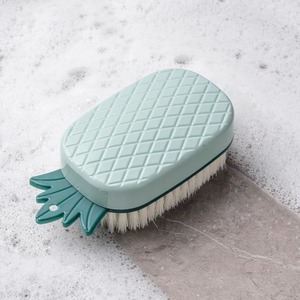 Abepc Pineapple <b>Shoe</b> Brush <b>Soft</b> Nylon Bristles For Cleaning <b>Shoes</b> - Product Image 2