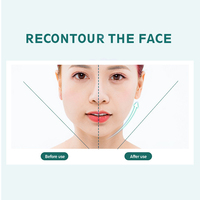 Bandeau liftant en V personnalisé avec logo d'usine, respirant et réutilisable, sangle amincissante pour le visage, réducteur de double menton OEM/ODM, fournisseur