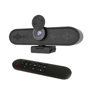 USB uhd conferencing streaming 4k all in one AI webcam with speaker & microphone Shenzhen Moertek China supplier