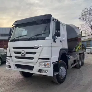 HOWO caminhão usado em perfeito estado 10 pneus 12 pneus 371 HP quilometragem actros pequena quilometragem para venda 30 toneladas