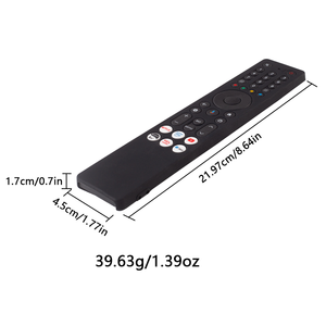 Coque de télécommande en silicone moulée avec précision 1:1 pour <span class=keywords><strong>TCL</strong></span> RC833A, étui antidérapant pour télécommande TV, vente en gros - Product Image 4