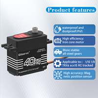GXservo GX3240MG 40KG Moteur Servo Numérique DC Étanche à Grande Puissance avec Engrenages Métalliques pour RC 1/8 1/10 Crawler Voiture Bateau DIY