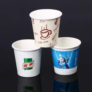 4oz 6oz 7Oz giấy nhỏ ly cà phê dễ thương cho cà phê Espresso