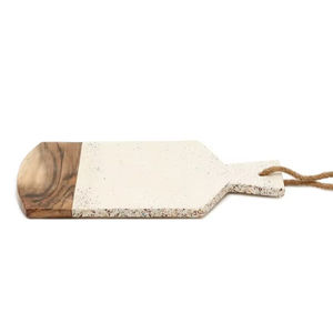 Tabla de cortar de madera con forma de casa, tabla de listado de patrocinadores principales, nuevos utensilios de cocina de bambú de alta calidad - Product Image 1