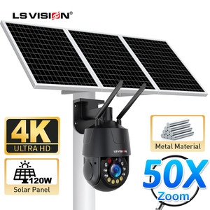 Ls tầm nhìn 50x Zoom <span class=keywords><strong>HD</strong></span> ngoài trời không thấm nước <span class=keywords><strong>IP</strong></span> 66 đầy đủ màu sắc tầm nhìn ban đêm CCTV 4G Wifi điện tử Kim Loại năng lượng mặt trời powersecurity máy ảnh - Product Image 2