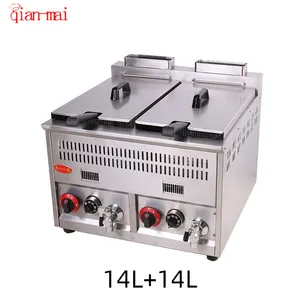 Industrial Kfc Potato Fish Donut Deep Fryer Chicken Chips Machine Oil French Fries High Quality Commercial Deep Fryer