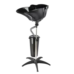 Factory Manufacture Hairdressing Salon Equipment Plastic Shampoo Basin with Bucket