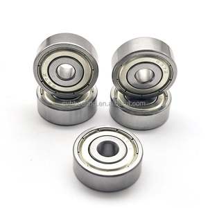 Roulement à billes à gorge profonde 7mm Id 637Z 637ZZ en acier chromé pour valise à roulettes 7x26x9mm épaissi GCr15 - Product Image 5