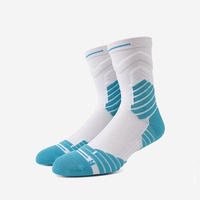 Chaussettes de sport personnalisées pour hommes Chaussettes de compression pour le tennis Chaussettes de basket-ball Elite en coton