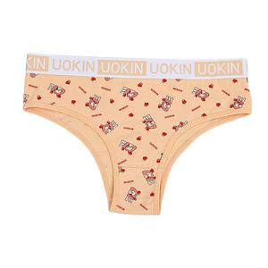 UOKIN tangas de mujer mignons en coton pour femmes, bikini slip sous-vêtements taille basse sexy, culotte brésilienne confortable - Product Image 2