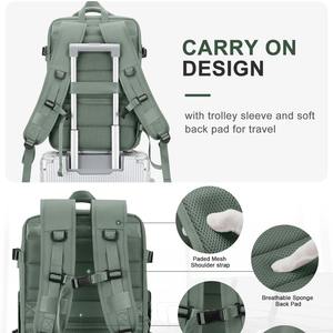 Sac à dos d'affaires imperméable de grande capacité personnalisé, pour le sport en plein air, les voyages, avec un compartiment à chaussures pratique - Product Image 3