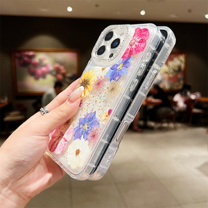 Custodia per telefono trasparente con motivo a fiore blu estivo per <span class=keywords><strong>Iphone</strong></span> 17 16 15 14 Pro Max 13 12 <span class=keywords><strong>11</strong></span> X XR XS 7 8 Plus SE2 MiNi <span class=keywords><strong>Cover</strong></span> - Product Image 4