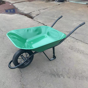 130 किलोग्राम भार क्षमता और 5cbf रेत क्षमता के साथ निर्माण के लिए ग्रीन wb6400 मोटर चालित लोहा और धातु पहिया बैरो - Product Image 6