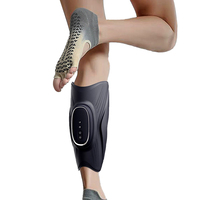 Masseur de jambes électrique à pressothérapie, stimulateur de circulation sanguine, avec lumière rouge, compresse chaude et compression par airbag