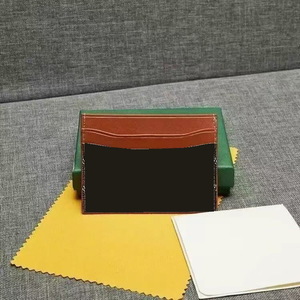 Petit sac à main de luxe pour femmes, <span class=keywords><strong>mini</strong></span> porte-cartes et porte-clés, portefeuille en cuir avec emplacements pour cartes et porte-monnaie - Product Image 2