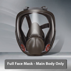 معدات التنفس الكامل للوجه ، منظر ميداني واسع ، مقاومة للغبار ، حماية مخصصة من الغاز السام ، - Product Image 6