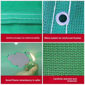 Ad alta resistenza del tessuto della maglia del poliestere ponteggio del recinto di sicurezza della maglia rete della costruzione reti di sicurezza per il Giappone, Thailand, - Product Image 2