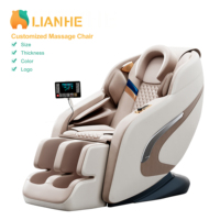 Fauteuil de massage corporel complet 4D de luxe à gravité zéro avec taille, épaisseur, couleur et logo personnalisables pour spa à domicile