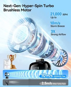 Nuevo Ventilador Plegable Portátil Recargable USB Pequeño de Mano para Exteriores con Enfriamiento por Aire y Hielo, Personalizable al por Mayor - Product Image 3